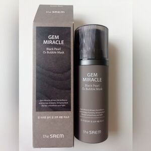 TheSAEM - Gem Miracle Black Pearl O2 Bubble Mask, 3.7oz - K Beauty